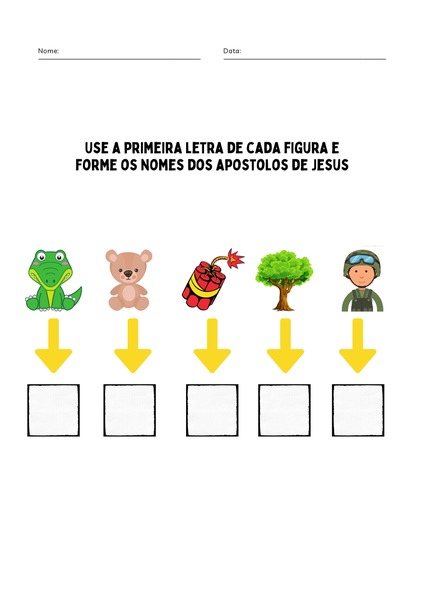 Nome do Apóstolo de Jesus v.4