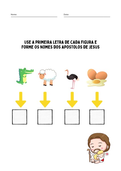 Nome do Apóstolo de Jesus v.6