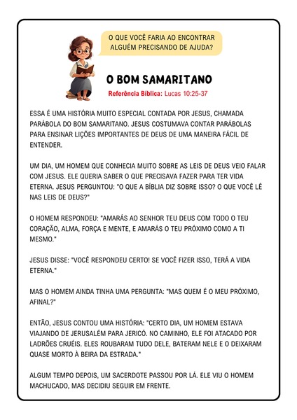 O Bom Samaritano v.2