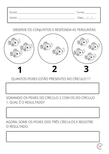 Observe os Conjuntos e Responda as Perguntas