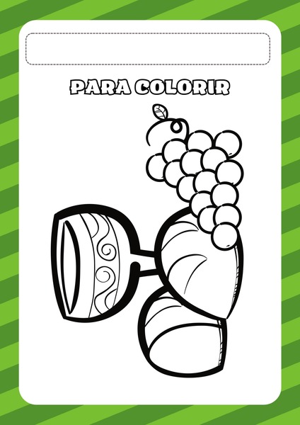 Para Colorir - Ceia v.2