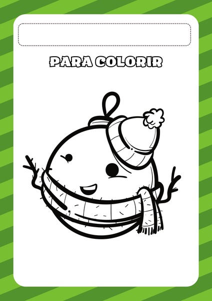 Para Colorir - Natal v.12