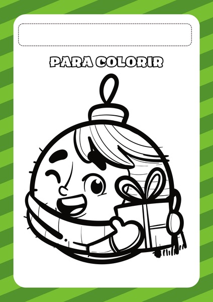 Para Colorir - Natal v.22