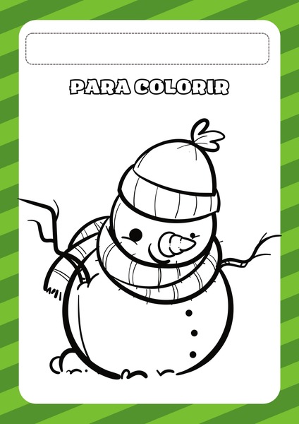 Para Colorir - Natal v.23