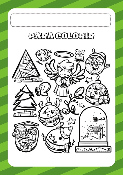 Para Colorir - Natal v.33