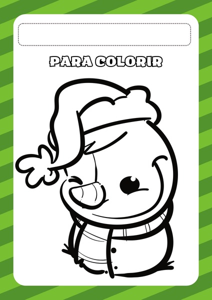 Para Colorir - Natal v.5