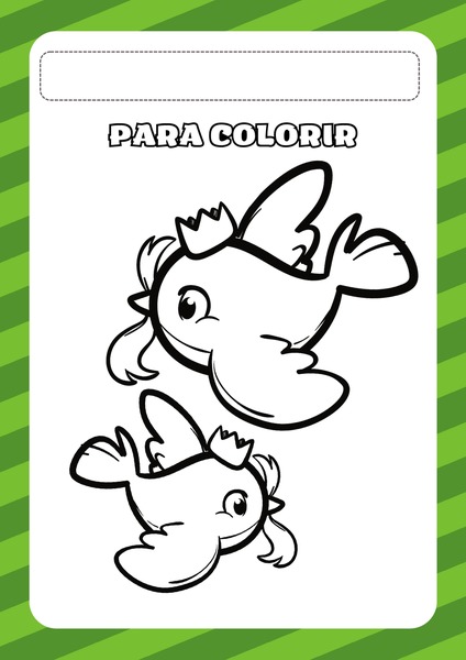 Para Colorir - Pássaros