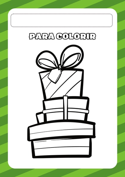 Para Colorir - Presentes v.2