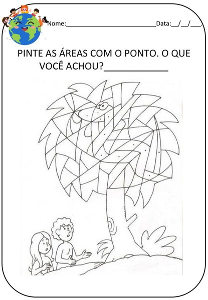 Pinte as Áreas com o Ponto