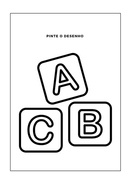 Pinte o Desenho - Dados v.2