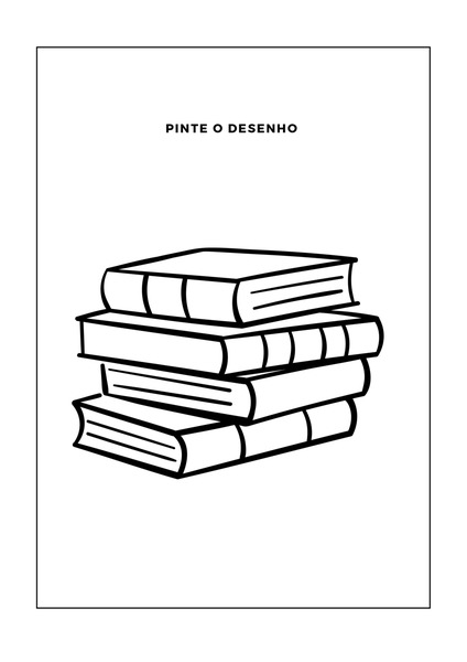 Pinte o Desenho - Livros