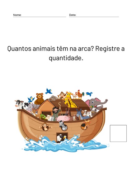 Quantos Animais têm na Arca?