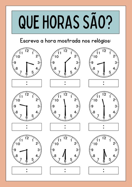 Que Horas São? v.2