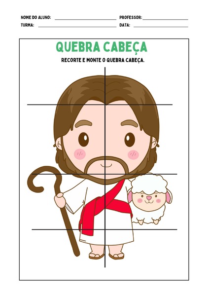 Quebra-cabeça - Jesus v.3