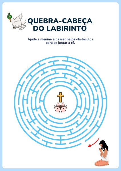 Quebra-cabeça do Labirinto