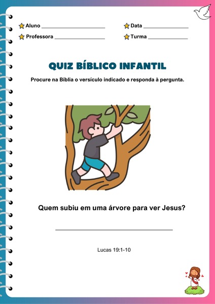 Quiz Bíblico Infantil v.3