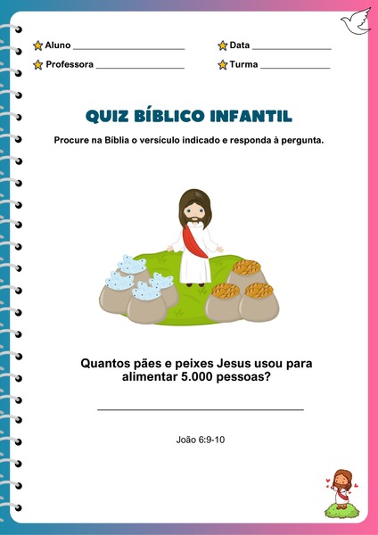 Quiz Bíblico Infantil v.4