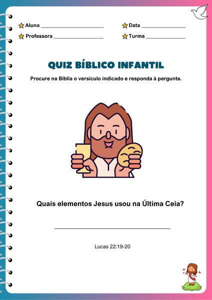 Quiz Bíblico Infantil v.5