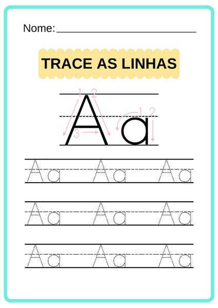 Trace as Linhas - Todas as Letras