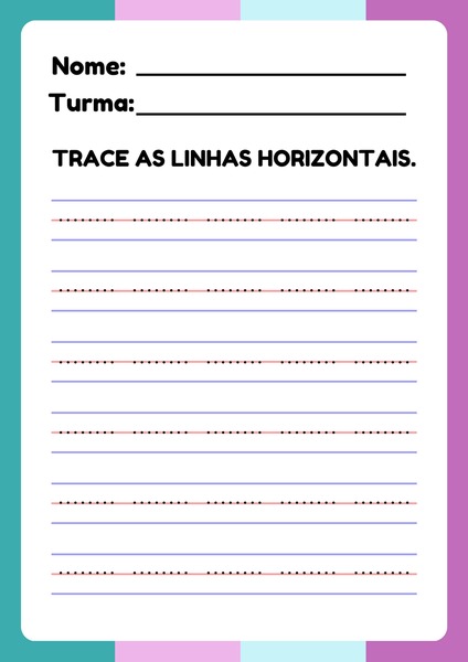 Trace as Linhas Horizontais