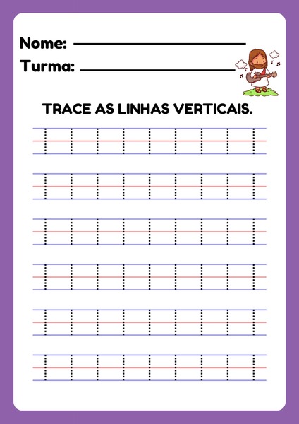 Trace as Linhas Verticais v.3