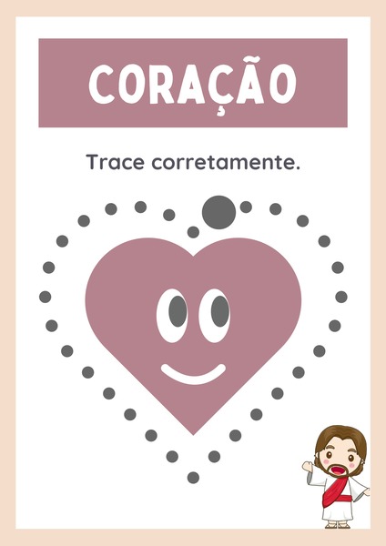 Trace Corretamente - Coração