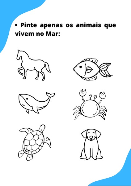 Vamos Colorir - Animais Marinhos v.2