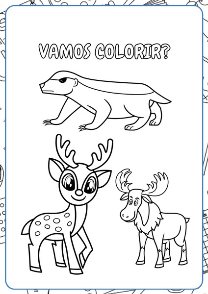 Vamos Colorir - Animais v.4