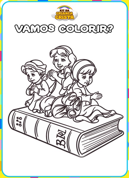 Vamos Colorir - Bíblia v.2