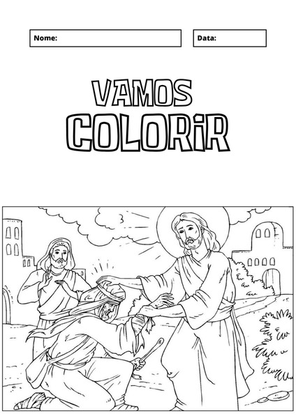 Vamos Colorir - Milagre