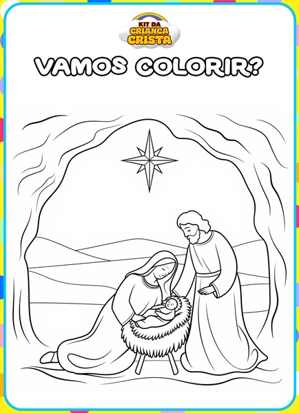 Vamos Colorir - Natal v.2