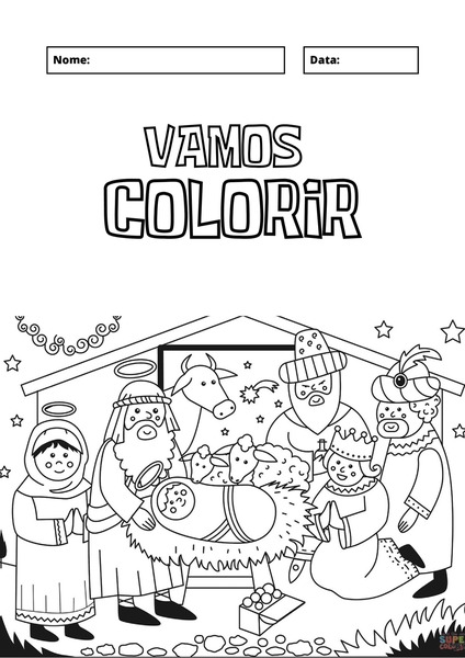 Vamos Colorir - Natal