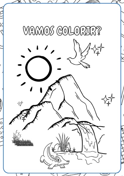 Vamos Colorir - Natureza v.2