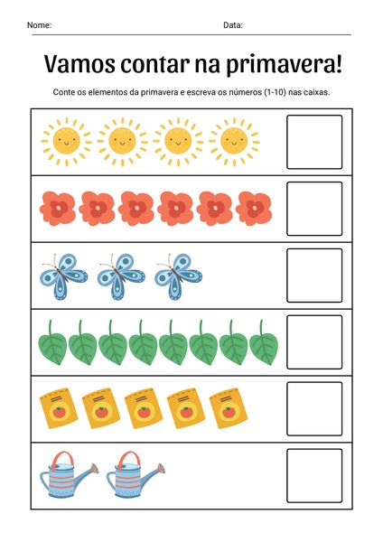 Vamos Contar na Primavera!