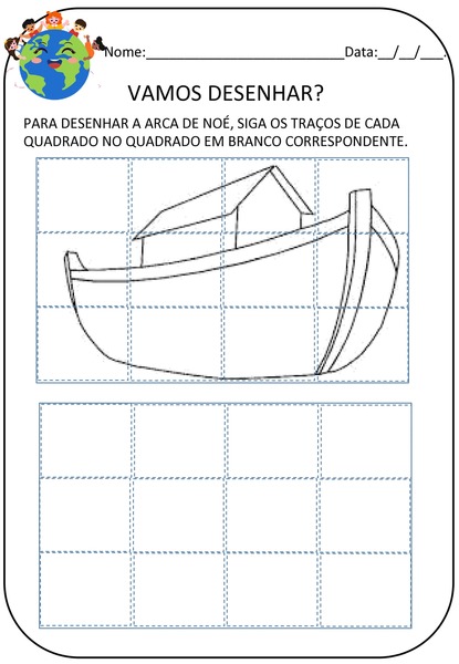 Vamos Desenhar - Arca de Noé