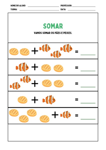 Vamos Somar os Pães e Peixes